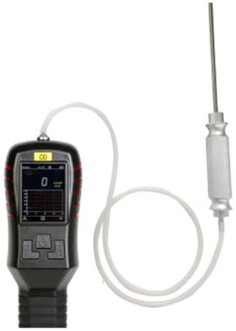 Detector de Gas Alarma de SO3 portátil con luz y Sonido con Rango de medición de 20 ppm S311 0-100% LEL 0-30% Vol ±0,3 m