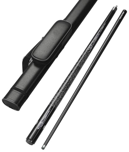 YWRU Stecche da Biliardo in Carbonio 147CM Testa 10mm/11.5mm/13mm Professionali Snooker Cue 1/2 Giunto Acero Billiard de Stecca,19-20oz(Size:11.5mm,Color:#2)