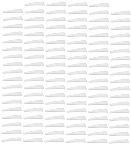 NOLITOY Étui de Protection en Silicone Blanc pour Pinces Courbées et Coupe-ongles, Antidérapant et Sécurisant, pour Manucure et Pédicure, Lot de 100 Pièces
