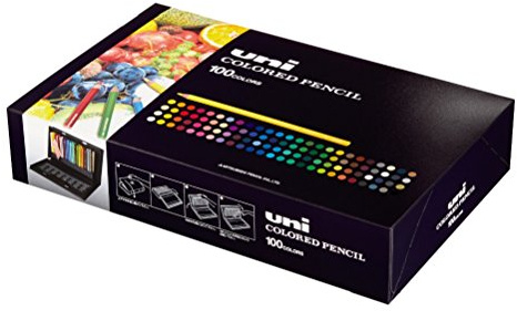 Mitsubishi Pencil Uni Colored Pencils 100 Colors Set