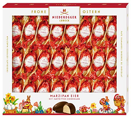 Niederegger Marzipan Eier einzeln gewickelten Osterei-Pralinen 400g