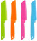 ONUPGO Set de Cuchillos de Cocina de plástico de 4 Piezas - Cuchillo de Cocina de Chef/Cuchillos de Cocina para niños, Cuchillo para niños para Fruta, Pan, Pastel, Cuchillo de Lechuga