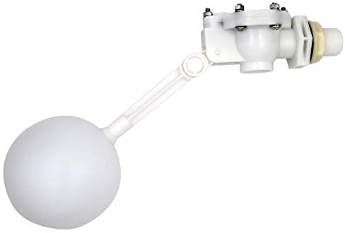 MUALROUS Wasserschwimmerventil mit verstellbarem Arm, 3/4-Zoll-Schwimmer-Ersatzventil für Wassertank, Fischaquarium, Tränke für Rinder-Schafe Fischaquarium