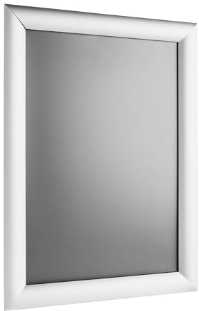 SPRINTIS - Klapprahmen, 10 Stück, Alu Rahmen, Posterrahmen, Aluminium, Silber (DIN A4)