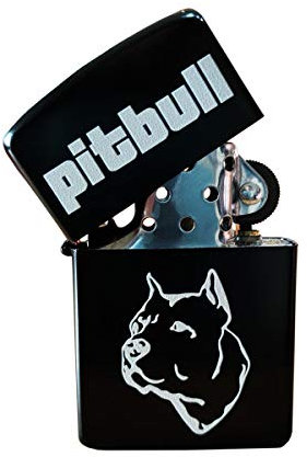 Accendino Antivento a Benzina in Metallo, Ricaricabile con Elegante Confezione Idea Regalo