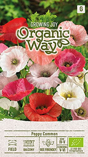 Organic Way | COQUELICOT des graines | Graines de fleurs | 1 Paquet