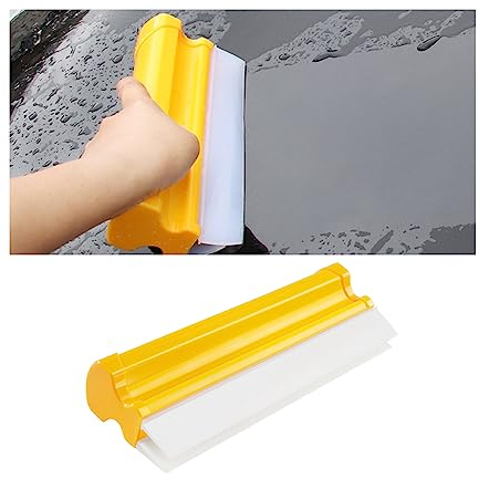 CGEAMDY Tergivetro in Silicone, Rimuovendo Efficacemente Acqua, Flessibile Auto Spatola, Adatto per Grandi Superfici, Parabrezza Dell'auto, Specchi, Doccia Porta Vetro Della, E Finestrini(30cm)