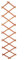 Small or Large Expanding Natural Brown Extendable Wooden Trellis Climbing Plants Fence Panel Screening Lattice (One Small 180cm x 30cm)
