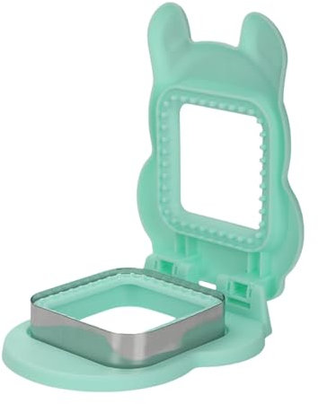 Sandwich maker senza croste – Taglierina e sigillatrice | Sigillatore sandwich in acciaio inox quadrato | Stampo per sandwich decruster fai da te con tas quadrato