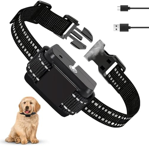 Anti Bark Collar for Dogs, 2 Modes Citronella Dog Bark Collar Stop Dog Barking, Rechargeable Anti Barking Dogs Collars, Citronella Spray Collars Automatic Bark Deterrent Device Indoor Outdoor