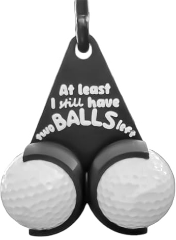 Namvo 1 ST Golfbollshållare Rolig Golfbollshållare Med Klämma Golf Tee Hållare För Män Golf Lover Golfer Bag Bälte