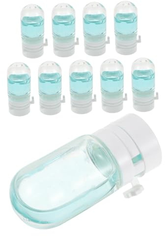 Healeved 10 Pièces huile pour cheveux bouclés mini bouteilles d'huile capillaire parfumée huile nourrissante parfum capillaire accessoire cheveux pour femme