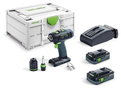 Festool Cordless Drill T 18+3 HPC 4,0 I-Plus