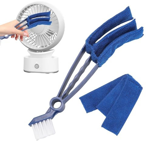 Blind Cleaner, Joint Brush with 1 Removable Sleeve, Washable Window Cleaning Tool, Reusable Joint Cleaning Tool for Vertical Blinds, Air Vents in the Car