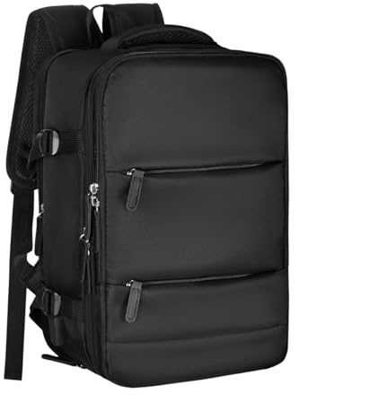 T-LOVENDO.ES Mochila de Viaje Cabina Avión, Equipaje de Mano Bajo el Asiento, 40x20x25 cm, 20L, para Ryanair, Mochila Portátil, Puerto carga USB, Maleta de Vuelo, Bolsa, Negocios, Trabajo, Escuela