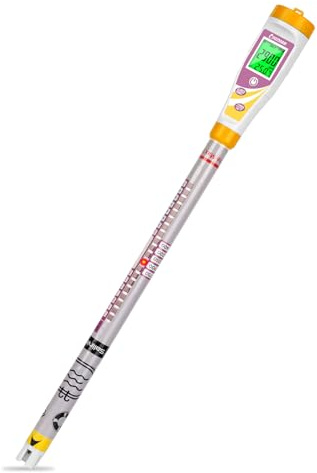 UIUZMAR Testeur de Salinité Testeur de Sel Numérique pour Piscine au Sel Kit de Test de Sel Précis pour la Teneur en Chlorure de Sodium 0-5100 ppm