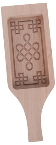 WATIIFUFU 1 Pc Stampo per Tofu Latte Stampo per Burro tagliabiscotti Fatti in casa stampini Biscotti Divertenti Strumenti da Forno in Legno Stampo per Biscotti in Legno di Legno Khaki