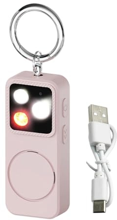 Alarma Personal | Recargable Autodefensa 150dB,Fuerte para Protección Segura y Alarma Personal - para Protección Seguridad Mochila Cinturón Bolsillo Chicas Ancianos Viaje Diario
