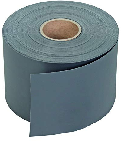 Alberts 642501 Sichtschutzstreifen auf Rolle | zum Einflechten für Doppelstabmatten | robust und formstabil | anthrazit | Rolle 50 m | Höhe 19 cm