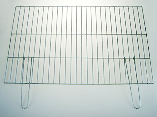 Grillrost 80 x 50 cm med fällbara handtag Ø 4 mm