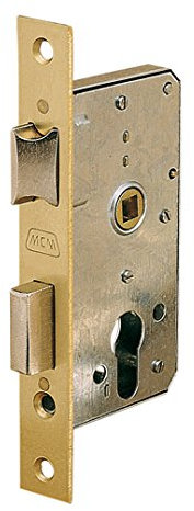 Mcm 1501-0-35 - Cerradura recto entrada 35 c:30-30 bicromatado