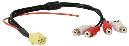 vhbw Bilradio ISO-adapter kompatibel med Skoda Fabia, Octavia, MCD Navi, MFD Navi, Symphony