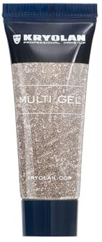 Kryolan Multi Glitter Gel grob, 10ml Light Bronze