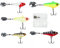 Zite Fishing Spin-Jigs Sortiment 15-35g - Jigspinner Set 5 STK - Angelköder Barsch Zander & Hecht in Angelköder-Box