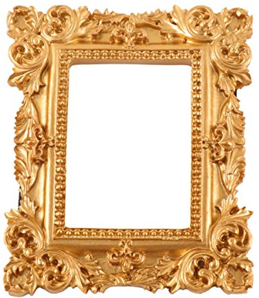 HOMSFOU Cornice vintage piccola elegante cornice antica retrò cornice cornice portafoto visualizzazione foto rimovibile da tavolo cornice in piedi decorazione desktop