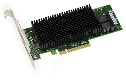 KALEA-INFORMATIQUE Tarjeta controladora PCIe 3.1 SAS + SATA + NVMe 12GB con 8 Puertos internos. Modelo OEM 9400-8i