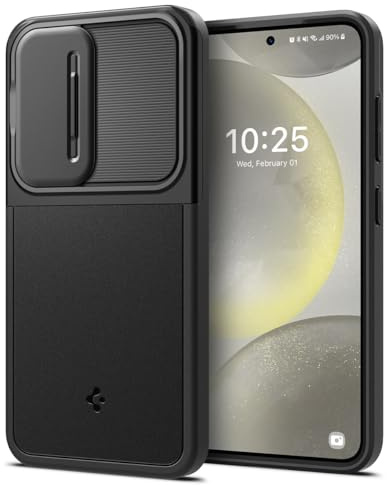 Spigen Optik Armor [Camera Protection] Case Compatible with Samsung Galaxy S24 - Black