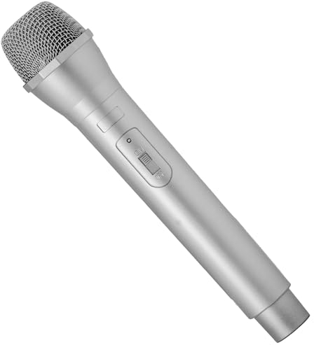 W WIDMANN MILANO Party Fashion - Microfono, 24 cm, scatola fotografica di scena, accessorio pop star, rock star, presentatore