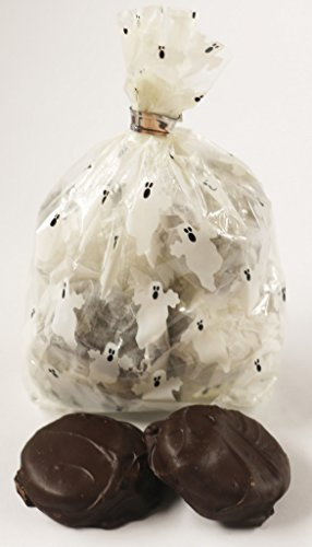 Scott's Cakes Dark Chocolate Covered Oreos in a 1 Pound Ghost Bag