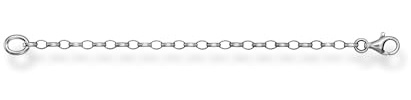 THOMAS SABO Extension Chain Classic Blackened of Length 10cm