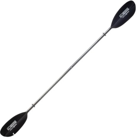 BENDING BRANCHES Angler Ace Snap-Button Kayak Fishing Paddle – Lightweight Carbon Shaft, Carbon-Reinforced Nylon Blades, 2-Piece Design, Durable Performance for Fishing & Touring Kayaks