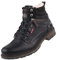 MUSTANG Herren Stiefel gefüttert Schwarz, Schuhgröße:EUR 42