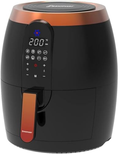 Westpoint Digital Air Fryer 3.5L 1200-1400W (Black-Rose Gold Accents), WAFY-351422.DN