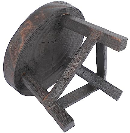 Supporto in Legno Espositore Alzata Portafiori per Vasi da Fiori per Giardino o Sgabello da Esposizione, 1 Supporto per Vasi da Fiori per Piante Verdi, 18 x 18 x 15 cm