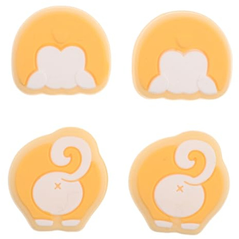 VERDANVERSE Tappi per Joystick Switch in Silicone Antiscivolo 4 Pezzi, Copertura Protettiva per Pulsanti Joystick Design Adatto e Protezione Contro Usura, Accessori Controller per