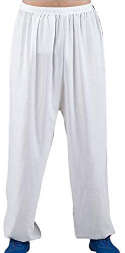 oneforus Chinesische Tai Chi Kung Fu Hosen Herren Damen Martial Arts Trainingshose Wing Chun Hosen