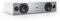 Nubert nuBox AS-225 | Weiße Soundplate mit Grauer Front | Für Streaming | TV-Lautsprecher mit Bluetooth aptX | Soundbase mit 2 Wege Technik | Vollaktive Stereobase für Spitzenklang
