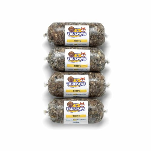 Raw Dog Food Frozen Minced Green Tripe 40x500g Chubs 20kg For Dogs Complete BARF Diet