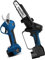 SWANSOFT - Set di taglio, forbici a batteria PRU28 + motosega a batteria da 6 pollici + 3 batterie, set 2 in 1, ideale per lavori di taglio fai da te e giardinaggio
