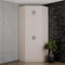 Design Möbel Eckkleiderschrank Gustavo Eckschrank mit Schrankerweiterung 40 cm Holz Kleiderschrank Schlafzimmer Kleiderschrank Kinderzimmer CASCHMERE 91x235x91 cm