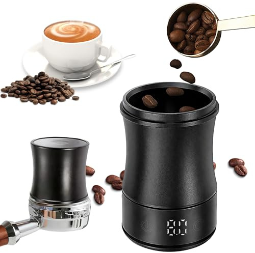 3T6B Báscula digital para café con pantalla LED, Báscula recargable de espresso con una precisión de 0,1 g, Báscula de precisión con Tara Automática para espresso e infusiones