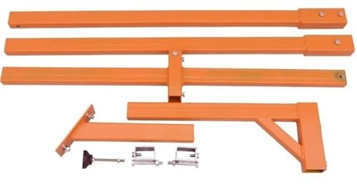 Attrezzi di sollevamento portatili AC per unità da 3/5 HP, gru a manovella con staffa regolabile, ideale per una facile installazione e manutenzione, soluzione di supporto efficiente per