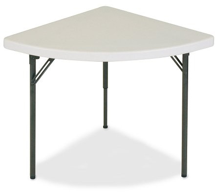 Correll Food Service Table - Quarter Round Wedge Table - 30Lx30W - Lot of 2