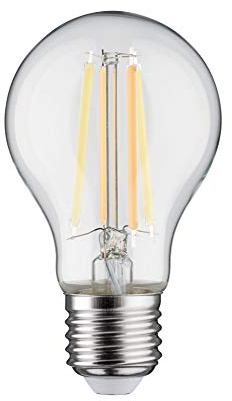 Paulmann 50393 LED Lampe Filament AGL Smart Home Zigbee Tunable White 4,7W dimmbar Leuchtmittel Klar Goldlicht bis Tageslichtweiߟ 2200-6500K E27