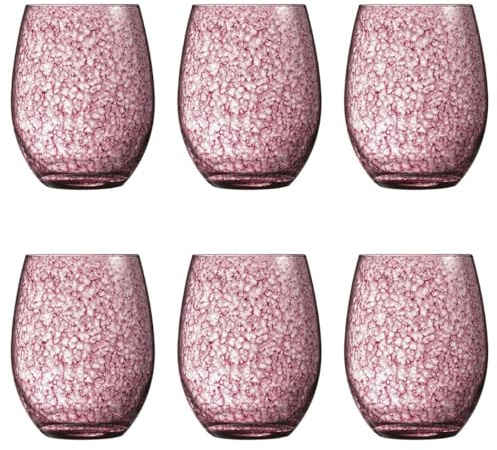 Set de Verres Chef&Sommelier Primary Handcraft 6 Unités Rouge verre (36 cl)