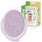 haakaa Baby Cradle Cap Brush - Soft Cradle Cap Comb| Hair Scalp Massager, Soft Bristles for Newborns & Toddlers-Lavender